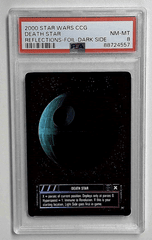 V1153: 2000: DEATH STAR: REFLECTIONS: FOIL: DARK SIDE: PSA 8: NM-MINT: 88724557